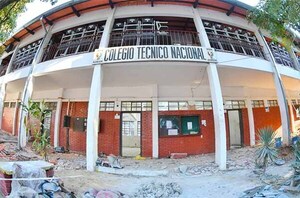 Avanza remodelación integral del Colegio Técnico Nacional con financiamiento de Itaipú | DIARIO PRIMERA PLANA