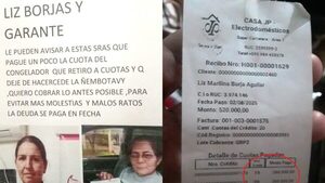 No pagó a tiempo últimas cuotas de congelador y le escracharon con barrabrava