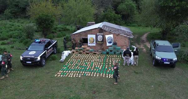 Diario HOY | Más de una tonelada de marihuana en un depósito de Ñeembucú