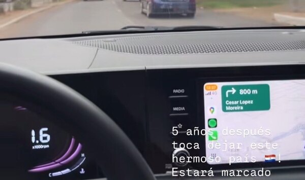 Versus / Se quedó sin equipo en mayo y ahora se va de Paraguay luego de 5 años