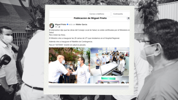 Miguel Prieto refuta acusación del interventor: "Miren las fotos"