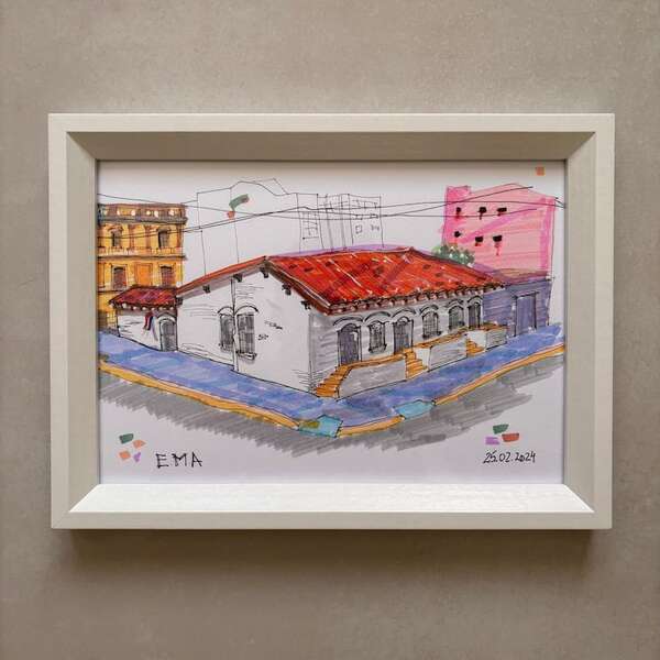 Enrique Marín Abente exhibirá sus dibujos a mano alzada en El Granel - Artes Plásticas - ABC Color