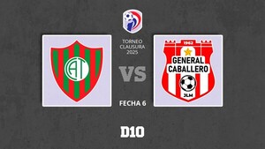 Atlético Tembetary vs. General Caballero JLM: Paso a paso