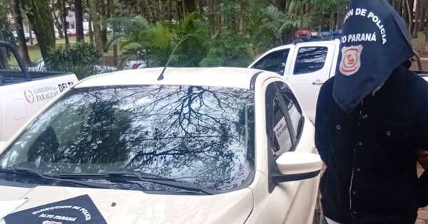 La Nación / CDE: detienen a hombre que robó auto de su expareja y la extorsionó para devolverlo