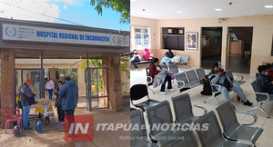 HOSPITAL BÁSICO DE ENCARNACIÓN REGISTRA REPUNTE DE ATENCIONES