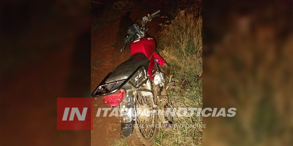 CAMBYRETÁ: RECUPERAN MOTOCICLETA DENUNCIADA COMO HURTADA