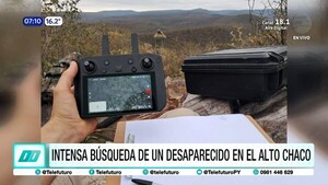 Intensifican búsqueda de desaparecido en el Chaco con apoyo aéreo y terrestre
