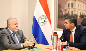 Santiago Peña respalda a Jorge Brítez: “No estoy considerando un cambio en el IPS” - OviedoPress