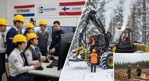 Jóvenes paraguayos se capacitarán en Finlandia como operadores de maquinaria forestal: formación técnica con impacto regional - Amigo Camionero