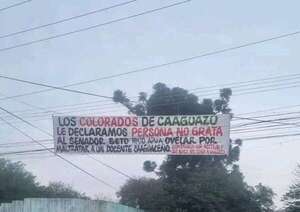 Declaran “persona no grata” en Caaguazú a “Beto” Ovelar - Política - ABC Color