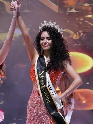 La paraguaya Belén Ramírez es Miss Empire International 2025 - Gente - ABC Color