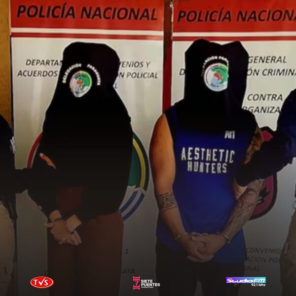 EXPULSAN A PAREJA BRASILEÑA POR VENTA ILEGAL DE ANABÓLICOS EN CIUDAD DEL ESTE - «TVS DIGITAL»