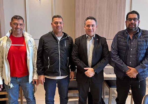 Aspirante a intendente abordó con viceministro de Mipymes la formalización laboral | DIARIO PRIMERA PLANA