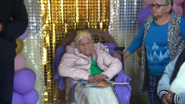 Doña Transita Cáceres vda. de Cardozo celebró sus 101 años rodeada de su familia en Arroyo Porã