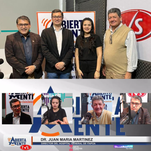 Dr. Juan María Martínez menciona los avances del Hospital General de Itapúa - «TVS DIGITAL»