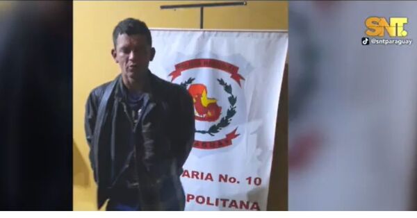 Pareja detenida tras intento de robo en local comercial de zona Madame Lynch - SNT