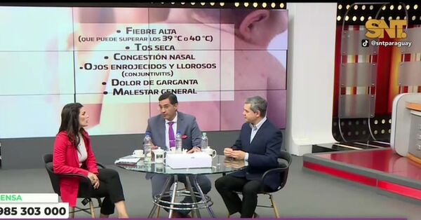 Confirman caso de sarampión en Paraguay - SNT