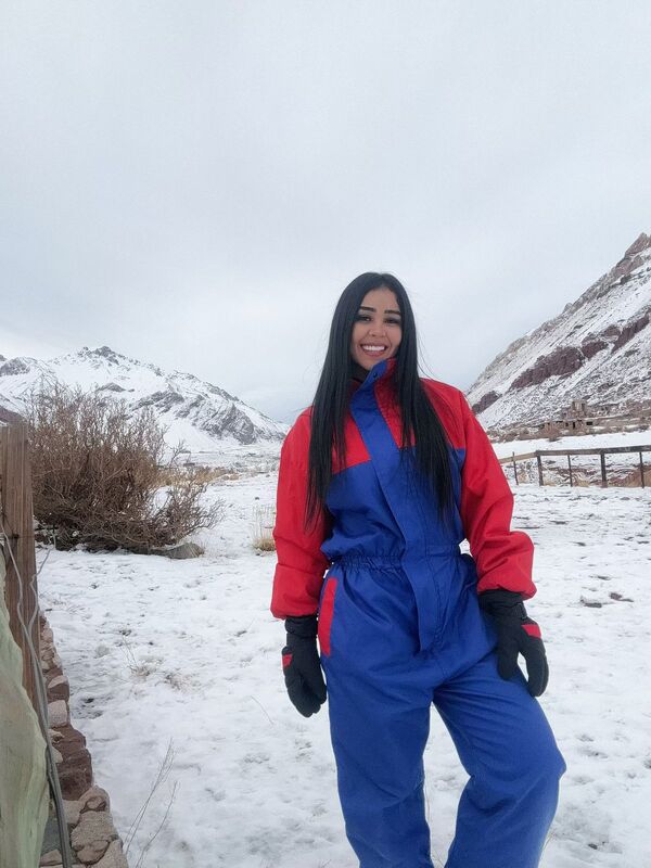 Popular / Lizi Aranda quedó maravillada en Bariloche: "Me encantó la nieve, más que estar en la playa"