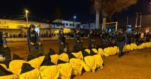 La Nación / Trasladan a 531 reos de CDE a Minga Guazú