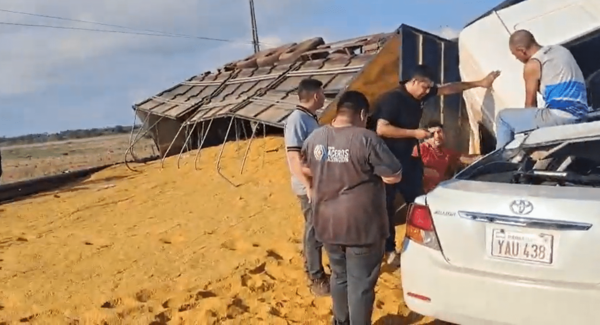 Dos fallecidos y una herida en Km. 71 de Arroyos y Esteros