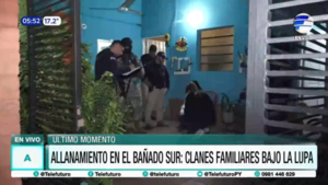 Megaoperativo en Bañado Sur: Despliegue para desarticular clanes criminales