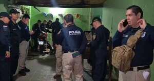 La Nación / Bañado Sur: Policía despliega megaoperativo para desarticular organizaciones criminales