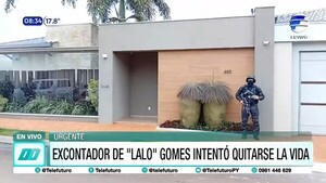 Pedro Juan Caballero: Excontador de ''Lalo'' Gomes intentó quitarse la vida