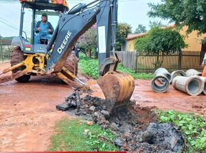 Municipalidad ejecuta obras de mejoramiento vial en barrios Inmaculada y Sagrada Familia - Concepción al Día
