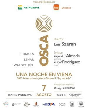 "Una noche en Viena": celebración especial de Orquesta sinfónica - .::Agencia IP::.