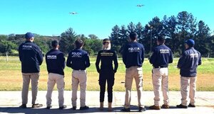 Policías Antiabigeato se capacitan en pilotaje de drones con apoyo de la CONALCART