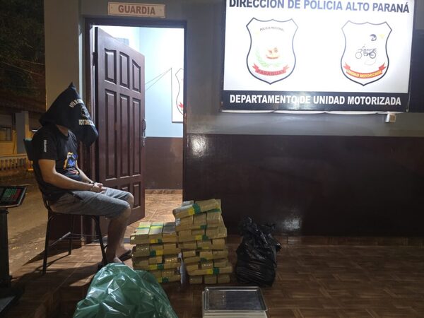 Incautan 132 kilos de marihuana en pleno microcentro de Ciudad del Este - ADN Digital