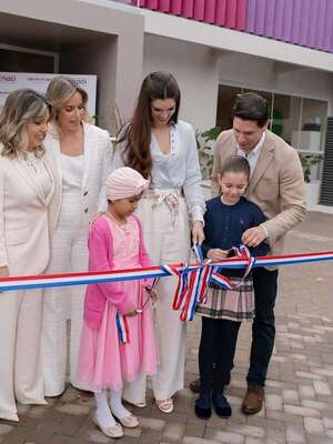 Nadia Ferreira inauguró centro para niños con cáncer: “Otro sueño hecho realidad”  - Gente - ABC Color