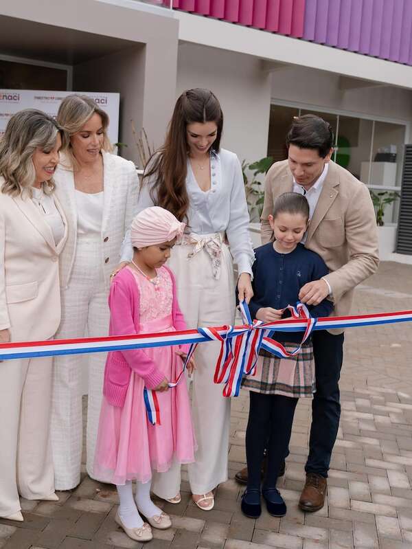 Nadia Ferreira inauguró centro para niños con cáncer: “Otro sueño hecho realidad” - Gente - ABC Color