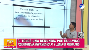 Te enseñamos a hacer una denuncia por bullying a través de la página digital del MEC