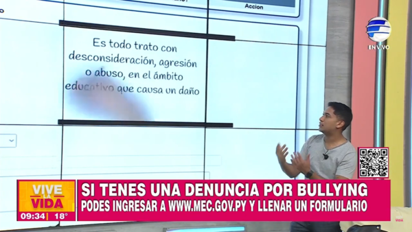 Te enseñamos a hacer una denuncia por bullying a través de la página digital del MEC