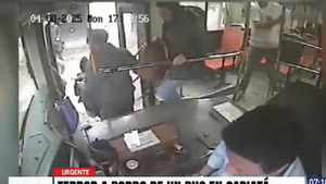 De terror: Asalto a balazos en la línea 12