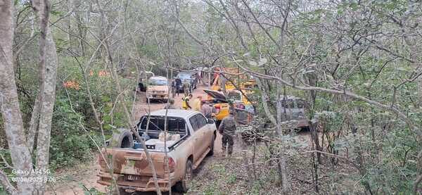 La búsqueda de Benoit en Alto Paraguay recibe el apoyo de bomberos de Argentina y un can rastreador