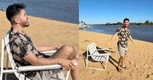 La Nación / Viral: influencer costarricense bromeó con la falta de mar en Paraguay