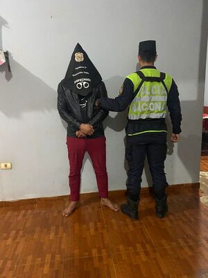 Detienen a hombre con antecedentes y recuperan motocicleta robada en Encarnación