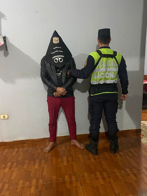 Detienen a hombre con antecedentes y recuperan motocicleta robada en Encarnación