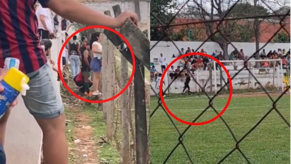 ¿Hinchas de clubes rivales se hicieron payé mutuamente?