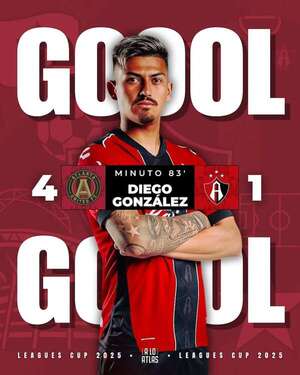Diego González registra el tanto del honor del Atlas - Fútbol Internacional - ABC Color