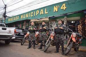 Mercado 4: buscan reforzar seguridad con presencia permanente del Grupo Lince - Nacionales - ABC Color