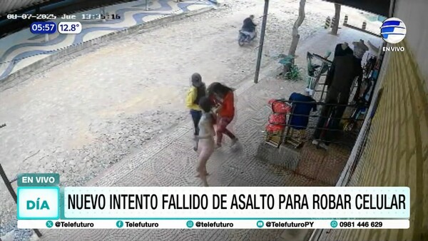 Violento intento de asalto a una mujer en Luque