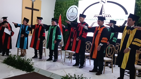 Toman juramento nuevas autoridades de la Universidad Nacional de Concepción - Concepción al Día