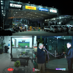 CENTRO DE NEUMÁTICOS S.A. INAUGURA NUEVO PUNTO DE VENTA EN ENCARNACIÓN - «TVS DIGITAL»