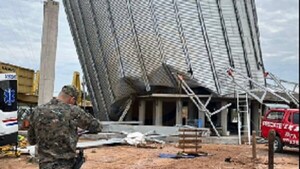Derrumbe de silo en Loma Plata deja dos muertos y cuatro heridos