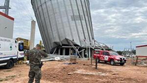 Derrumbe de silo en Loma Plata deja 2 obreros muertos y 4 heridos - ADN Digital