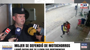 Valiente mujer enfrentó a ladrón y frustró un asalto
