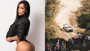 Modelos causan revuelo armando un "comité de bienvenida" para el Mundial de Rally en Itapúa - Teleshow